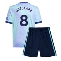 Camisa de time de futebol Arsenal Martin Odegaard #8 Replicas 3º Equipamento Infantil 2024-25 Manga Curta (+ Calças curtas)